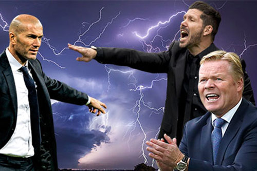 Simeone, Zidane và Koeman tranh tài ở La Liga 2020/21: Cuộc chiến giữa các "vị thần"