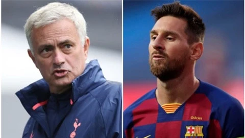 Mourinho châm biếm chuyện Man City định chiêu mộ Messi