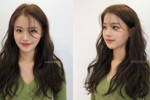 Gợi ý cách chọn tóc mái che khuyết điểm trán dô, mặt tròn