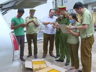 Thanh Hóa: Phát hiện 5.100 lọ thuốc diệt cỏ không rõ nguồn gốc