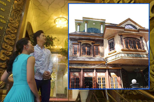 Võ Hạ Trâm thăm biệt thự 100 tỷ đồng của Ngọc Sơn