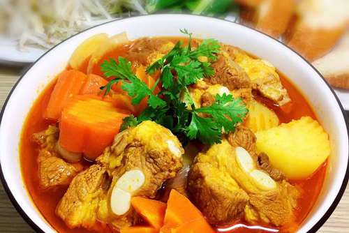 Bữa tối đủ chất với món lagu sườn non ngon đúng điệu