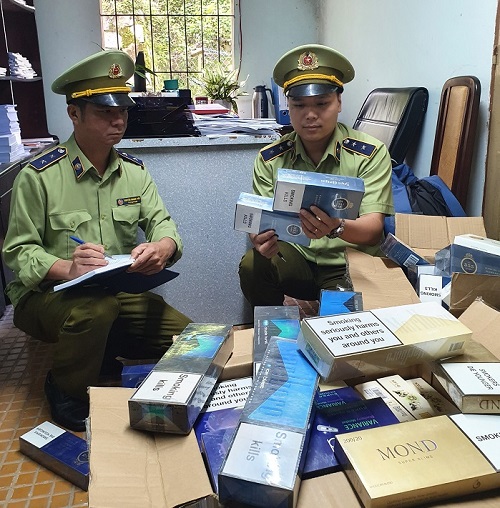 Đà Lạt: Phát hiện 370 bao thuốc lá nhập lậu, cửa hàng bị xử phạt 40 triệu đồng