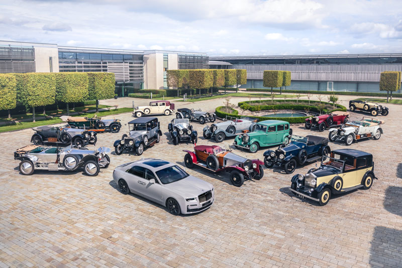 Chiêm ngưỡng bộ sưu tập đặc biệt của những chiếc Rolls-Royce Ghost