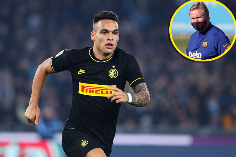 CHUYỂN NHƯỢNG Barca: Koeman chưa từ bỏ ý định mua Lautaro Martinez, Messi sẽ ở lại Nou Camp