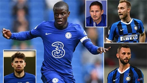 Chelsea từ chối đề nghị đổi người cực hời của Inter cho Kante