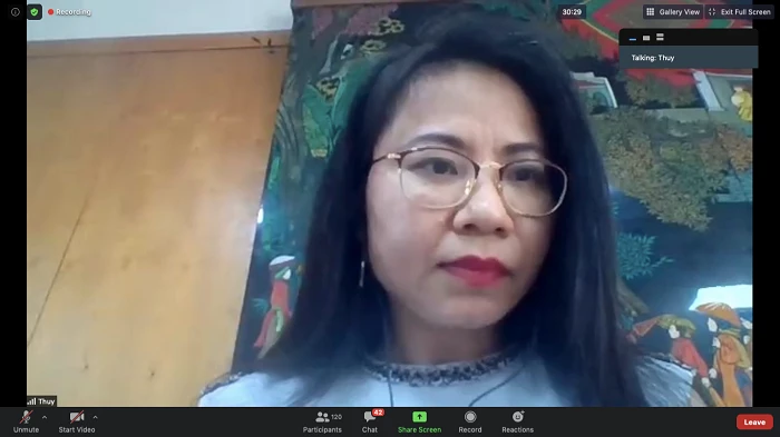 Bà Nguyễn Thị Xuân Thúy - Phó Giám đốc Trung tâm Hỗ trợ phát triển công nghiệp hỗ trợ - Cục Công nghiệp, Bộ Công Thương.