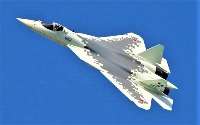 Tiêm kích thế hệ năm Su-57 của Nga; Nguồn: topwar.ru.