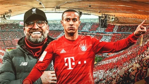 Thiago đang có cơ hội lớn để trở thành học trò của HLV Klopp