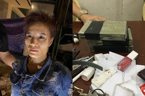 Hà Nội: Khởi tố "nữ quái" đi xế hộp, giấu ma túy vào áo ngực