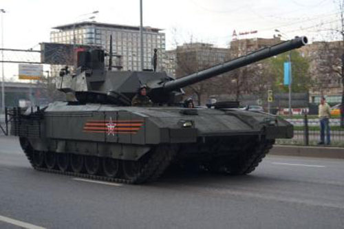 Xe tăng thay thế Armata có bệ phóng phóng thẳng đứng