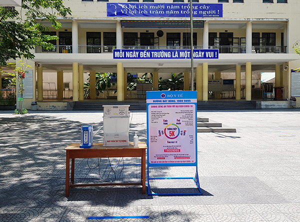 Các trường học ở Đà Nẵng đã chuẩn bị sẵn sàng để đón học sinh đi học