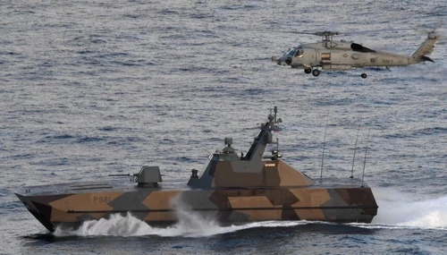 Tàu hộ tống ven biển lớp Skjold của Hải quân Hoàng gia Na Uy. Ảnh: Defence Blog.