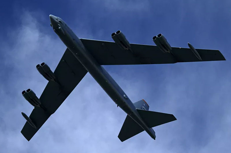 Mỹ dùng máy bay ném bom B-52H thực hành mô phỏng tấn công chống Nga 