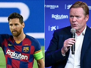 HLV Koeman làm "ấm lòng" Messi bằng thông điệp ngắn gọn