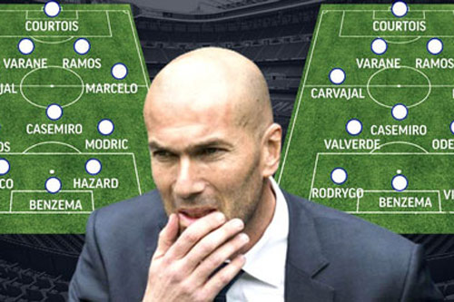 Sức trẻ hay kinh nghiệm: Cơn "đau đầu' của Zidane trước mùa giải mới