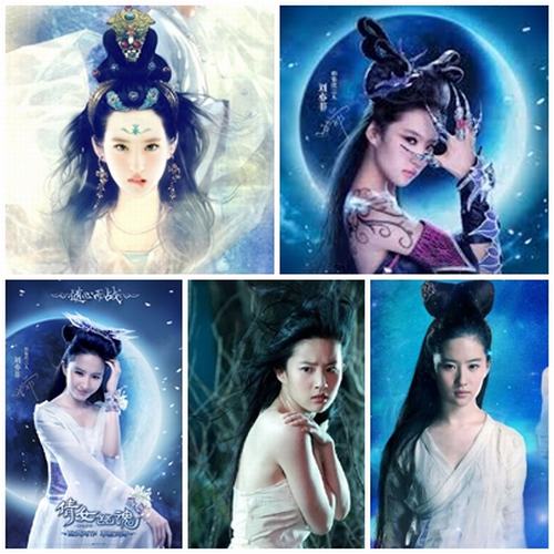 'Đắm say' trước vẻ đẹp của 'hồ ly' Tiểu Thiến