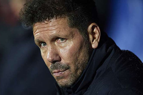 Simeone dương tính với virus Corona