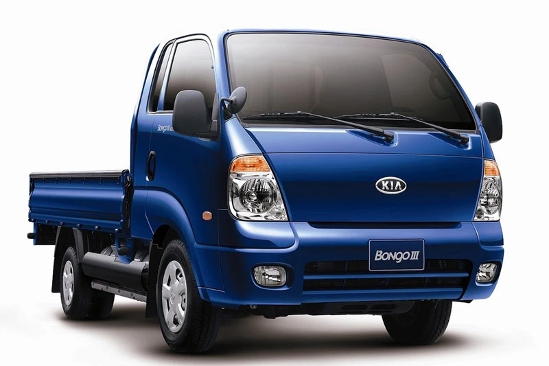 10. Kia Bongo (doanh số: 3.996 chiếc).