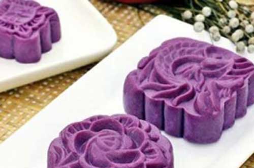 Cách làm bánh trung thu khoai lang tím nhân đậu xanh đơn giản mà tuyệt ngon, ăn một lần nhớ mãi 