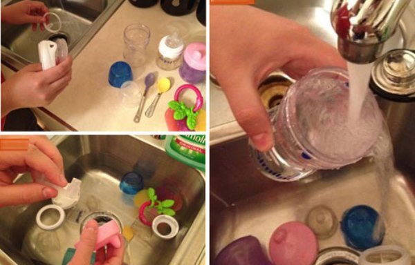 Cách rửa bình sữa phổ biến của các mẹ nhưng sai hoàn toàn