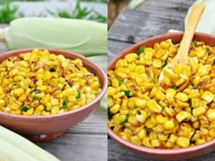 Cách làm bắp xào pho mai trứng muối ngon ngất ngây, nhìn là muốn ăn ngay