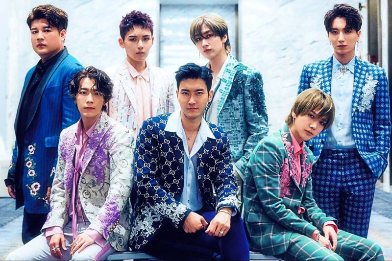 7. Super Junior.