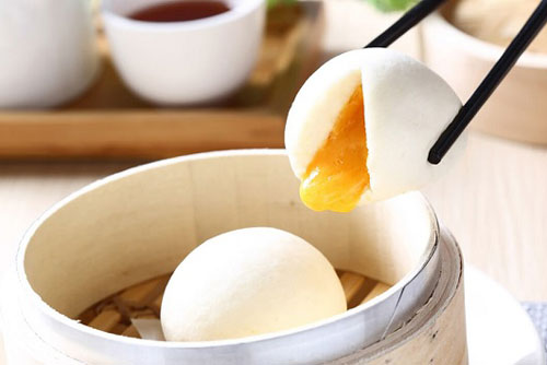 Làm bánh bao kim sa tan chảy ngon khó cưỡng