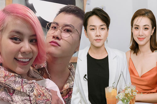 Bốn sao nữ hạnh phúc bên bạn trai chuyển giới