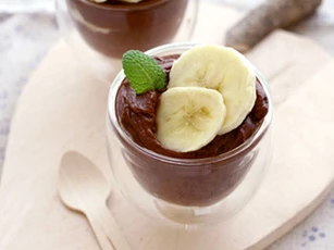 Thích mê với món mousse chocolate chuối cực ngon cho ngày cuối tuần
