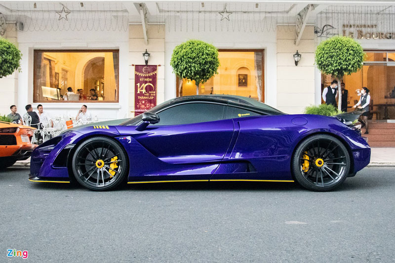Ngắm McLaren 720S với gói độ độc nhất Việt Nam