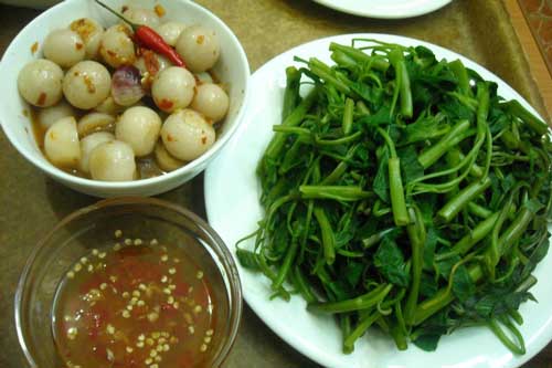 Công thức pha nước chấm rau muống luộc ngon tuyệt đỉnh