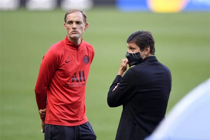 HLV Tuchel và GĐTT Leonardo đang âm ỉ mâu thuẫn