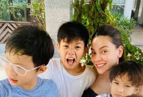 Khoe mặt mộc ở những tháng cuối thai kì, Hà Hồ vẫn xinh đẹp bội phần