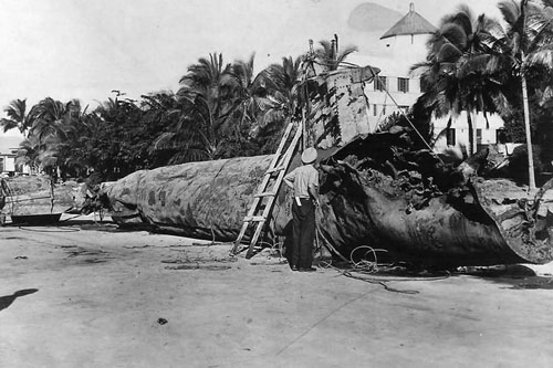 Số phận tàu ngầm mini Nhật Bản trong tay quân đội Mỹ thời Thế chiến II