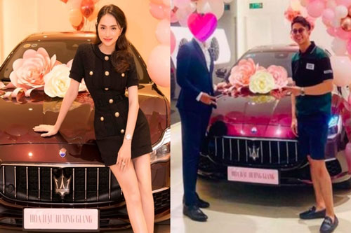 Matt Liu mừng Hương Giang tậu xe 8 tỷ đồng