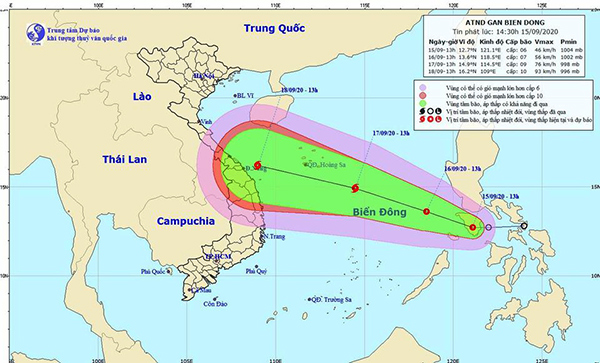 Đà Nẵng chủ động ứng phó với áp thấp nhiệt đới có khả năng mạnh lên thành bão