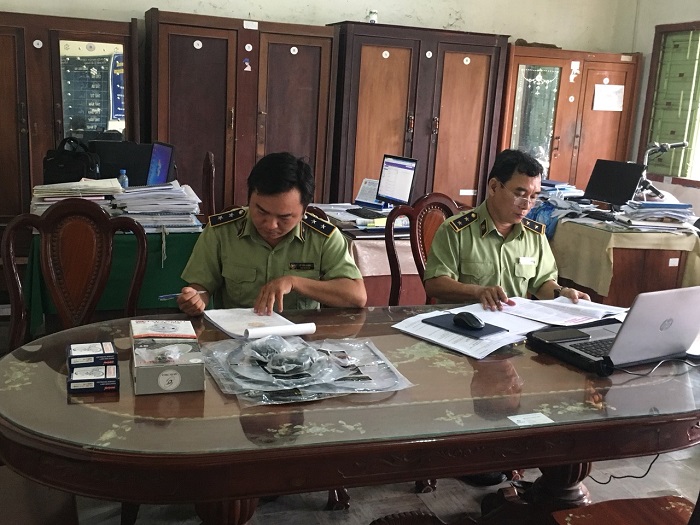 Tiền Giang: Xử lý 10 vụ phụ tùng xe gắn máy giả nhãn hiệu Honda, thu phạt gần 60 triệu đồng