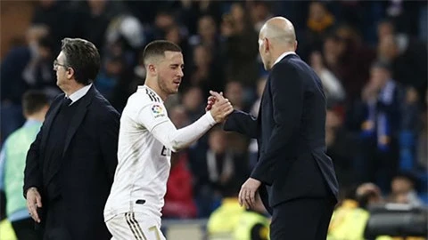 Tương lai Hazard nằm cả trong tay Zidane