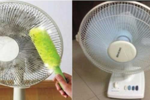 Cách làm sạch quạt điện chỉ trong 3 phút nhờ đúng một chiêu đơn giản