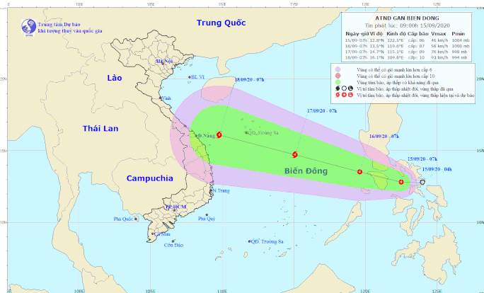 Áp thấp nhiệt đới nhiều khả năng thành bão sắp vào Việt Nam có sức mạnh thế nào?