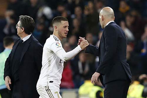 Tương lai Hazard nằm cả trong tay Zidane