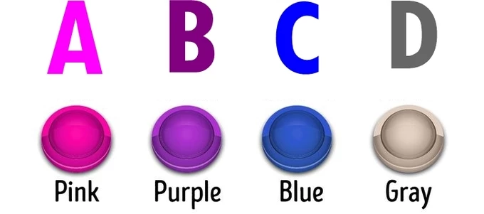 Bạn chọn nút màu gì?
