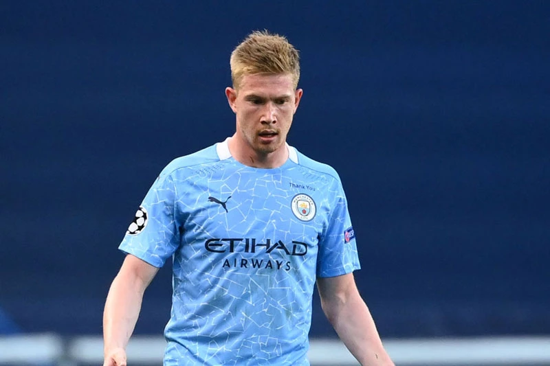 4. Kevin de Bruyne (Man City, mức lương 320.000 bảng/tuần).