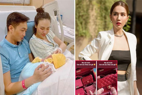 Ngọc Trinh chi hơn nửa tỷ mua túi hiệu làm của để dành cho con gái, đụng hàng với 'cô chiêu' nhà Cường Đô la