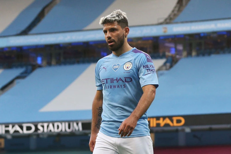 9. Sergio Aguero (Man City, mức lương 230.000 bảng/tuần).