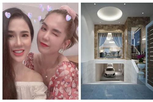 Không kém cạnh em, chị gái Ngọc Trinh xây luôn nhà siêu sang chảnh, nhìn thôi cũng biết giá trị không vừa