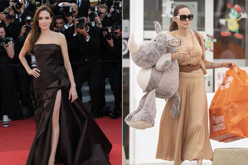 Tại sao trên thảm đỏ hay ở nhà nội trợ, Angelina Jolie vẫn trông giống như một nữ thần?