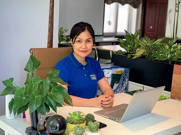 Chị Vũ Thị Thu Hà - CEO của ICP FOODS.