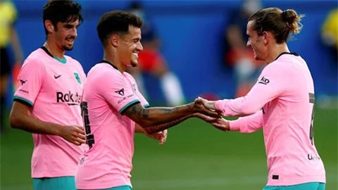 Coutinho cứng cáp dưới đôi cánh của Messi